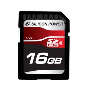 廣穎電通16GB高容量SDHC Class6記憶卡（Source：廠商）
