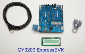 cypress推出一套新款评估套件CY3209 ExpressEVK