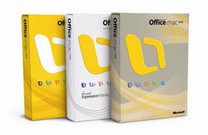 微软Office Mac 2008全球同步上市（来源：厂商）