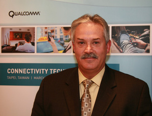 圖為Qualcomm CDMA Technologies策略產品副總裁Michael Concannon。（Source：HDC） BigPic:600x457
