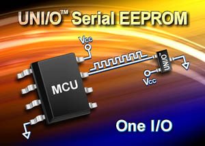 Microchip新款内存EEPROM系列