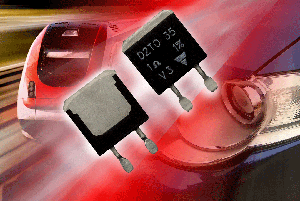Vishay 型D2TO35 35W浓膜功率电阻以超小型TO-263封装(D2PAK)，具有0.01Ω～550kΩ的宽泛电阻范围。 （来源：厂商）