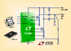 Linear推出多相位升壓DC/DC控制器 BigPic:315x225
