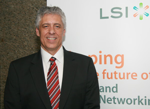 圖為LSI網路儲存產品事業部市場總監Harry Mason。（Source：HDC）