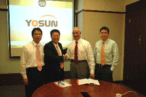 Vishay与Yosun于台湾台北的Yosun办事处举行签字仪式(图片来源:厂商)