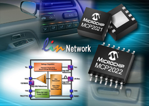 Microchip推出符合汽車製告商標準之全新收發器