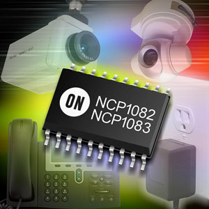 安森美半导体（ON）推出以太网供电（PoE）产品系列的两款新产品NCP1082和NCP1083