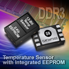 安森美推出整合EEPROM的温度传感器