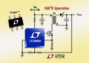 Linear推出新款電流模式返馳DC/DC 控制器 BigPic:315x225