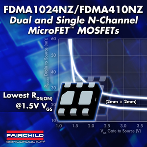FDMA1024NZ和FDMA410NZ 双N信道和单N信道MOSFET组件 BigPic:900x900