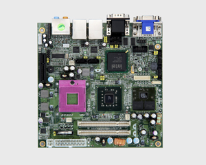 艾讯Intel GM45高规格Mini ITX主板SBC86850，配备ATI M72独立显示芯片