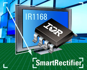 IR新款SmartRectifier IC提升系统效率1.5%