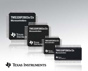 德州仪器宣布推出采用平行加速器的新型TMS320F2803x Piccolo微控制器。