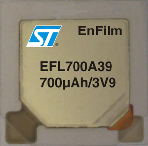 ST採用FET之奈米能源電池技術於新應用市場