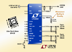 Linear推出微功率多功能电源管理芯片解决方案 BigPic:315x225