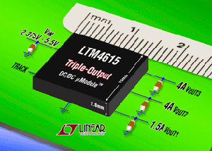 Linear推出三組輸出DC/DC µModule穩壓器系統 BigPic:315x225