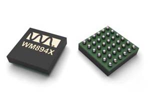 Wolfson發表新高效能低功耗編解碼器系列產品 - WM8944、WM8945、WM8946和WM8948。