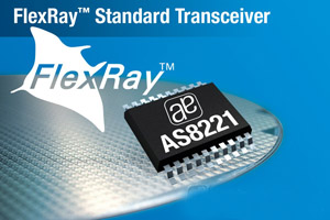奥地利微电子推出获认证之FlexRay收发器