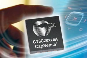 Cypress推出新款CapSense元件 - CY8C20xx6A。