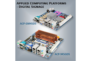 安勤科技推出針對電子看板應用市場的Mini-ITX主機板。