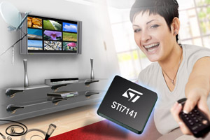 ST有线电视机顶盒参考设计获EuroDOCSIS 2.0认证
