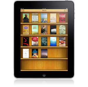 苹果正式推出iPad，搭配在线书店iBook，将要直接挑战全球电子书市场！（Source：Apple） BigPic:415x410