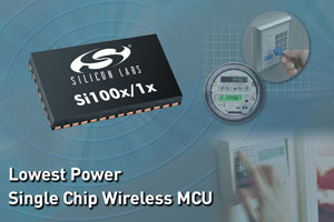Silicon labs推出新款超低功耗單晶片無線MCU