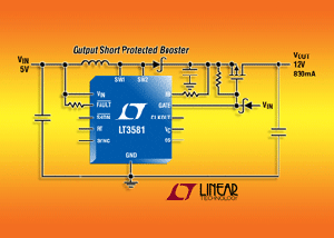 Linear推出一款电流模式、定频升压DC/DC转换器 BigPic:315x225