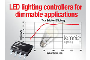 TI与Lemnis Lighting合推新LED灯参考电路板
