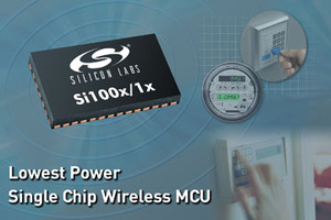 图为Silicon Labs的Si1000无线微控制器 BigPic:360x240