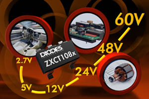Diodes推出六款具备高可靠性的电流监控器产品系列