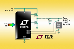 Linear推出IMVP-6/6+/6.5單相DC/DC控制器