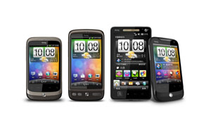 宏达电用HTC品牌经营模式，进军中国智能型手机市场。(图/宏达电)