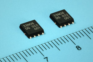七款採用8-Pin HSON封裝之功率MOSFET