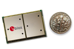 u-blox 推出小尺寸、超高速3.75G无线模块