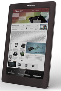 漢王新推出採用彩色電子紙的e-book產品，即將對既有市場造成衝擊。
