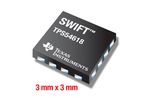 TI推出最高效率、最小型6-A降壓SWIFT DC/DC轉換器