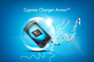 Cypress触控IC新功能 杜绝充电器产生大量噪声
