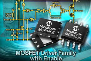 Microchip扩充MOSFET驱动器系列产品