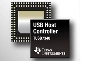 TI推出己通過認證之USB 3.0四埠可擴展主端晶片