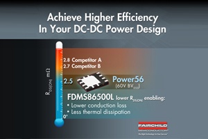 快捷推出新款60V PowerTrench MOSFET组件
