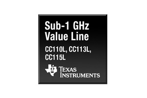 TI推出新款1 GHz以下RF Value Line系列产品