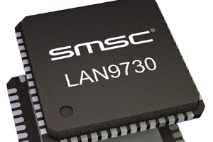 SMSC推出整合USB 2.0高速芯片互连到10/100以太网络组件LAN9730，专为嵌入式系统和消费电子装置的OEM和ODM设计人员所设计。