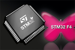 意法半导体之STM32 F4系列MCU内建ST ART加速器架构，经Green Hills软件测试性能，在Cortex-M处理器中夺冠。
