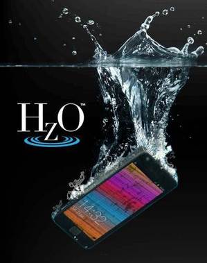 HzO防水技術能在電子產品的表面上形成奈米級的覆蓋，並在不影響美觀的情況下，與水隔絕。 BigPic:395x500