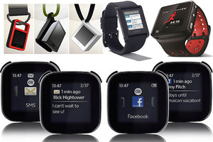 各类厂牌与种类的Android Smart Watch。 BigPic:600x400