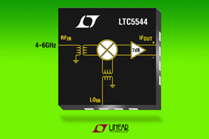 Linear发表高线性度下变频混合器LTC5544