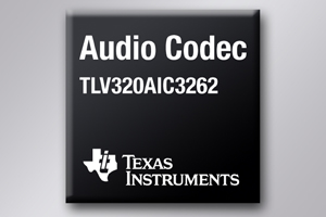 德州儀器推嵌入式 miniDSP核心的音訊編解碼器TLV320AIC3262