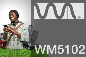 WM5102减少高达90%透过语音通话传输的背景噪音。