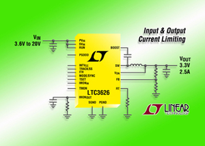 LTC3626可提供高達2.5A的輸出電流 BigPic:315x225